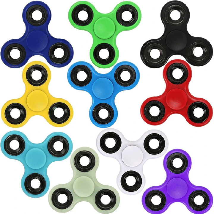 Generic Tri Fidget Spinner Metal Hand Toy Anti-Stress Relief