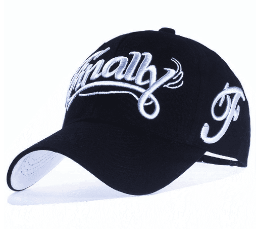 100% Cotton Snapback Baseball Cap Adjustable Embroidered Letter Design