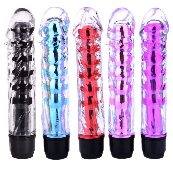 Waterproof Powerful G-Spot Vibrator Compact Silicone Dildo Adult Toy for Women