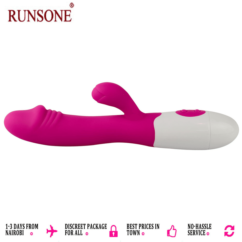 Womens Upgraded Dual Motor G-Spot Silicone Vibrator – Powerful Quiet Clit Stimulator