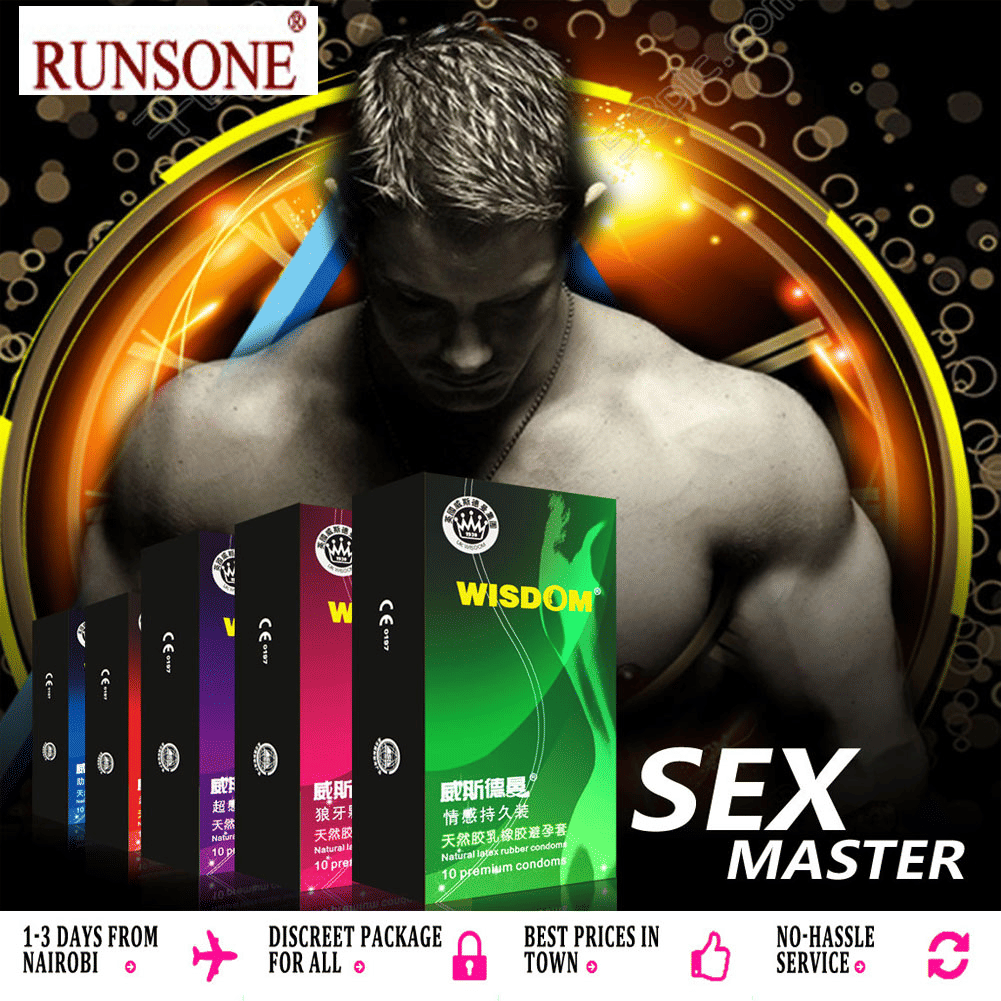 RUNSONE Premium Thin Condoms 10-Pack Natural Latex for Enhanced Intimacy