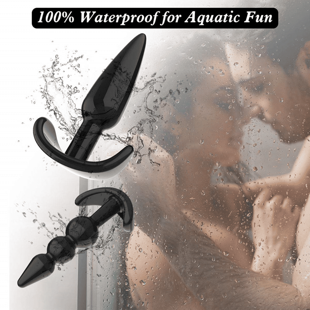 Premium 4-Piece Silicone Anal Plug Trainer Kit for Enhanced Sensuality