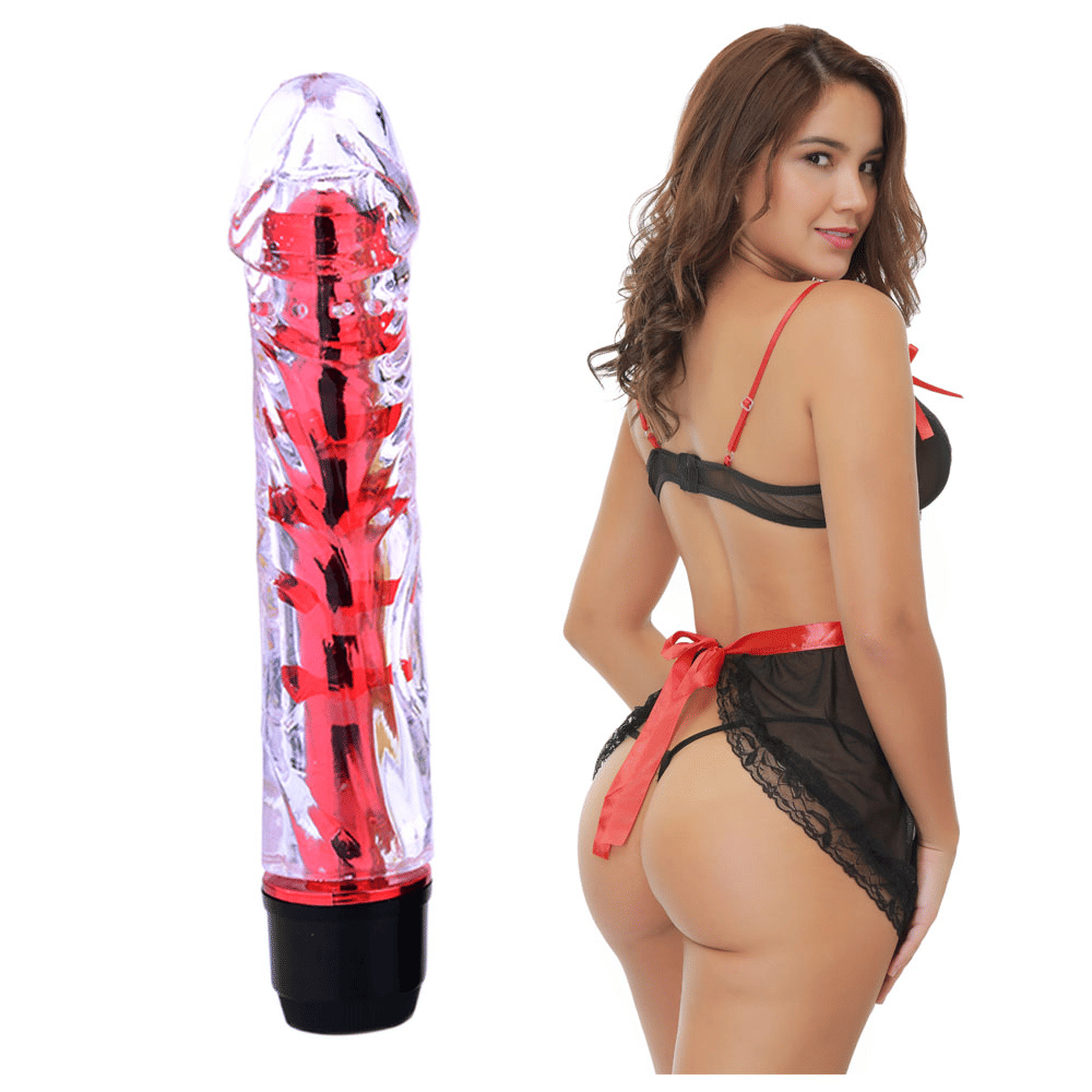 Waterproof Powerful G-Spot Vibrator Compact Silicone Dildo Adult Toy for Women