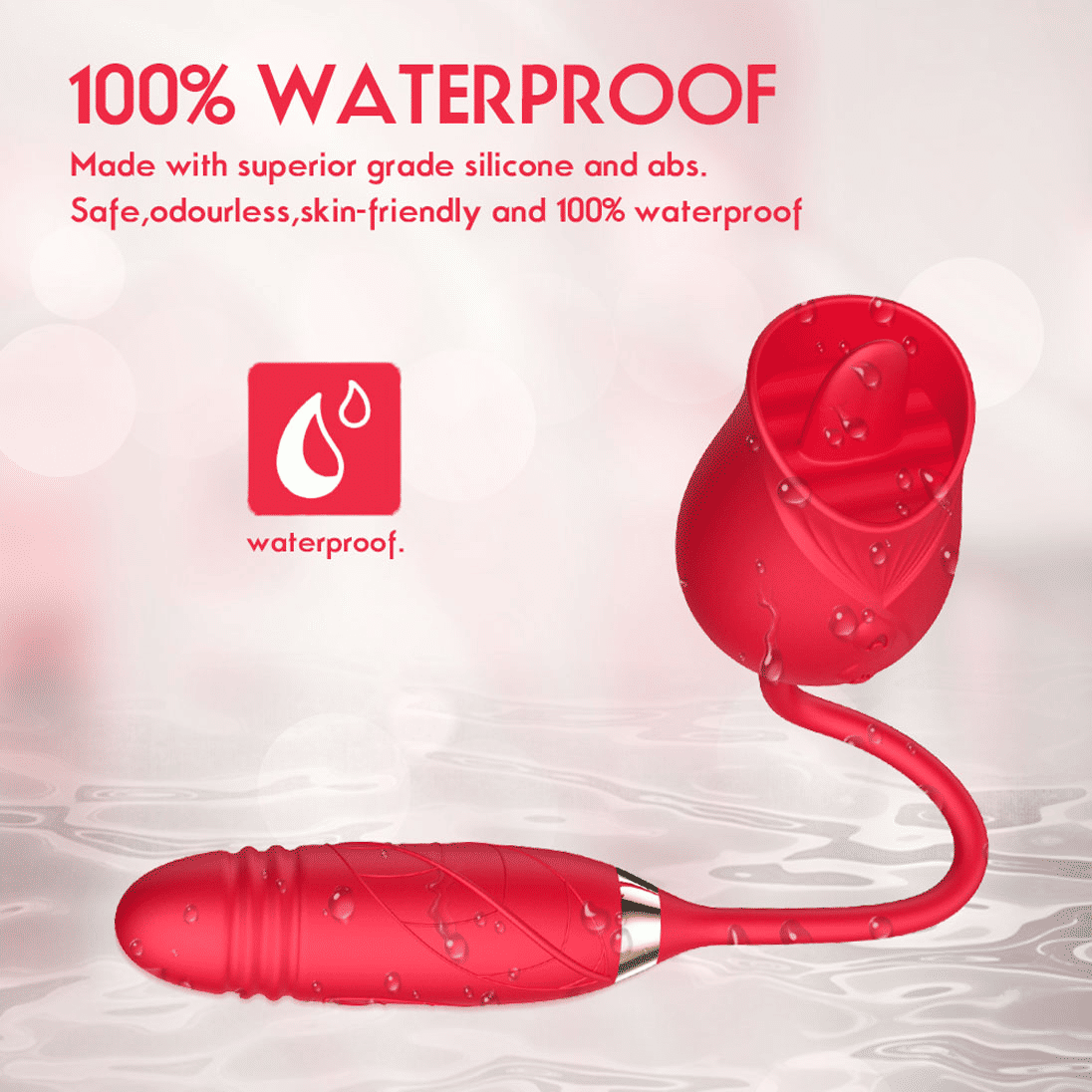 Ultimate Rose Toy Vibrator: Thrusting G-Spot, Clitoral Licking & Anal NairoMarket Ultimate Rose Toy Vibrator: Thrusting G-Spot, Clitoral Licking & Anal NairoMarket