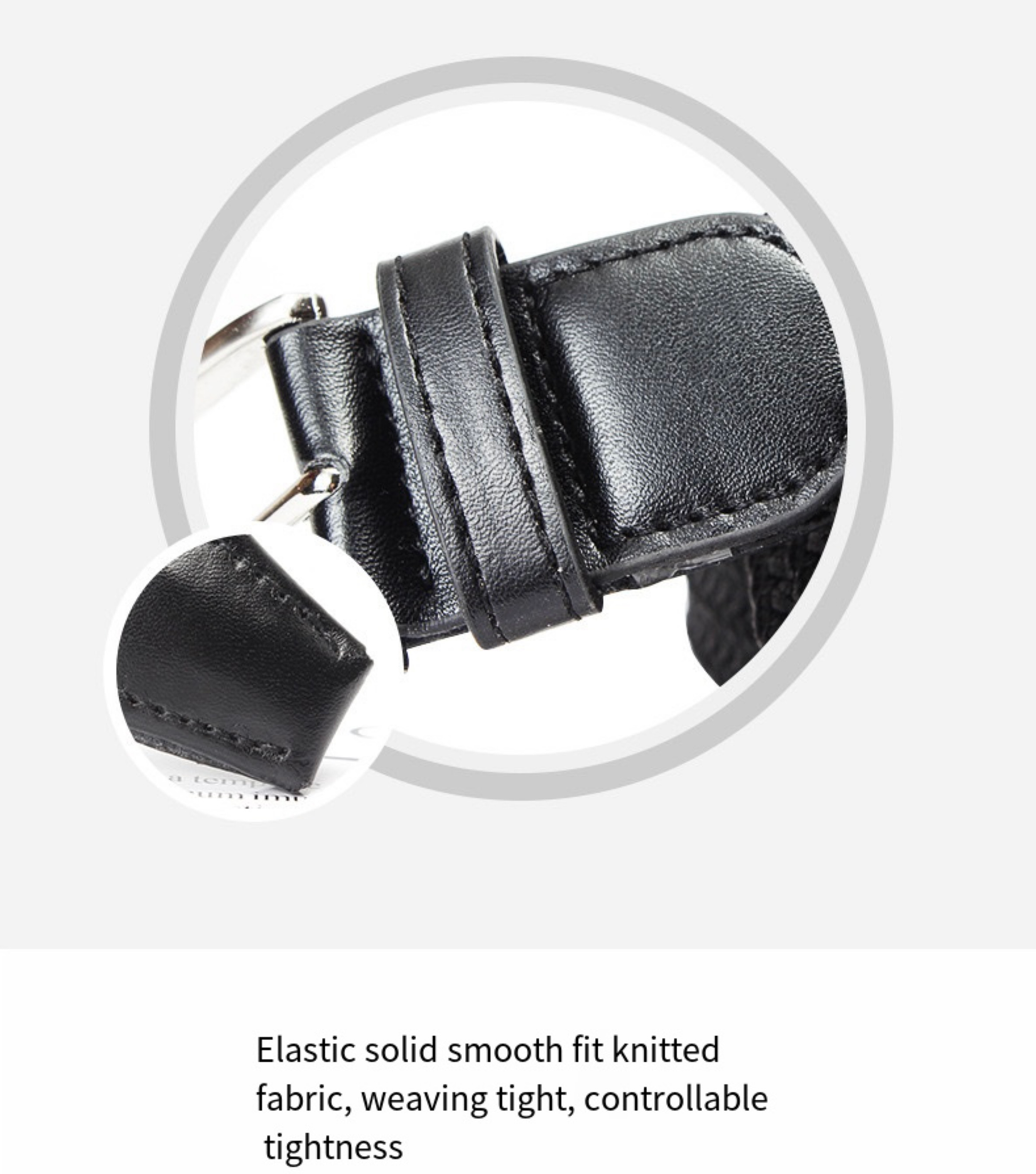 Men's Woven Elastic Braided Belt - Casual Outdoor Sports Universal Comfort