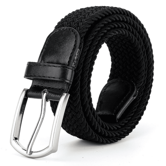 Men's Woven Elastic Braided Belt - Casual Outdoor Sports Universal Comfort