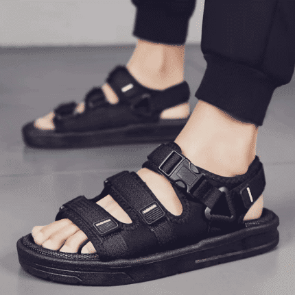 Men's Anti-Slip Durable Fashion Beach & Shower Sandals – Comfortable Casual Footwear
