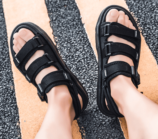 Men's Anti-Slip Durable Fashion Beach & Shower Sandals – Comfortable Casual Footwear