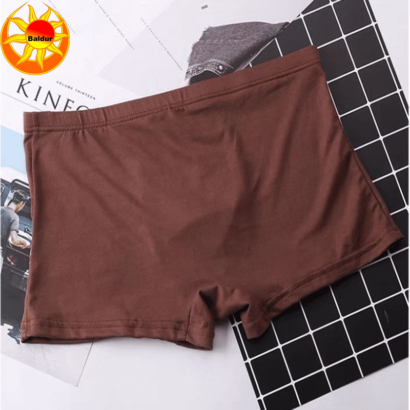 Baldur Men's 4-Pack Breathable Polyester Boxer Briefs - Soft, Stretch, Comfort