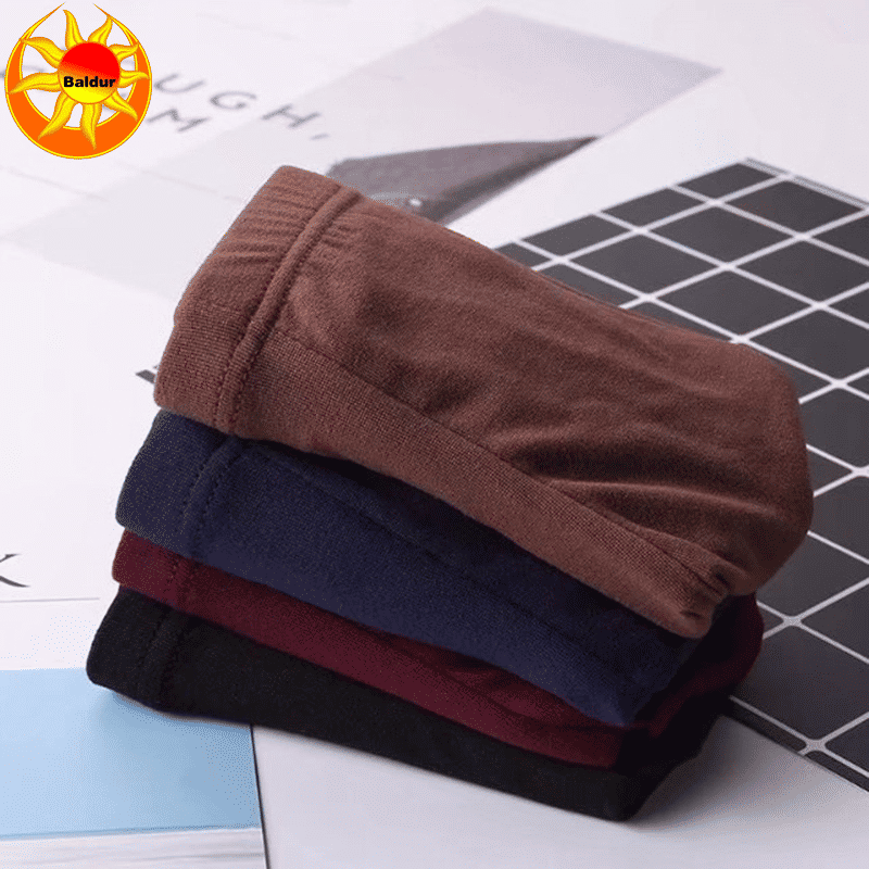 Baldur Men's 4-Pack Breathable Polyester Boxer Briefs - Soft, Stretch, Comfort