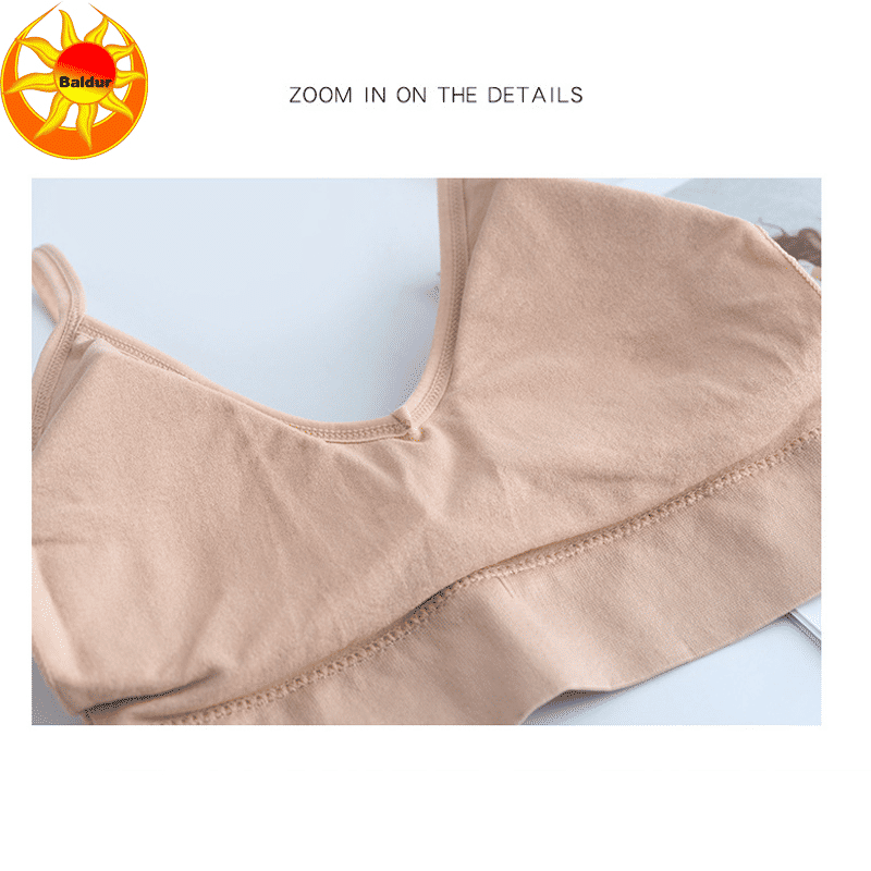 Baldur 3PC Women's Seamless Threaded Sports Bra, No Steel Ring, Multi-Color Pack, Free Size