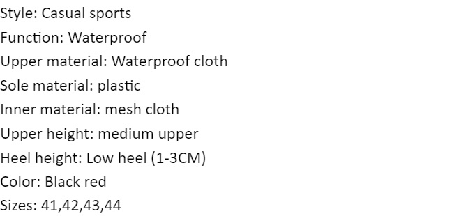 Baldur Men's Breathable Non-Slip Athletic Running Walking Driving Shoes - Black/Red