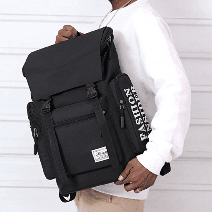 Large Capacity Men's Backpack: Outdoor Travel, Business Commute, Laptop Rucksack