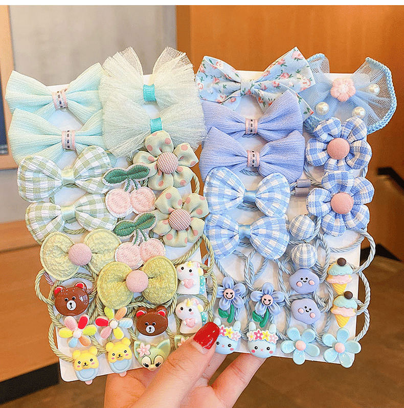 Cute Bling Candy Color Elastic Hair Ties for Girls, Toddlers, Kids