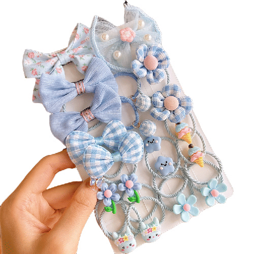 Cute Bling Candy Color Elastic Hair Ties for Girls, Toddlers, Kids