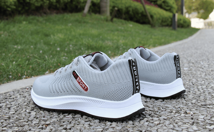 Freyr Unisex Breathable Non-Slip Athletic Running Shoes - Casual Gray