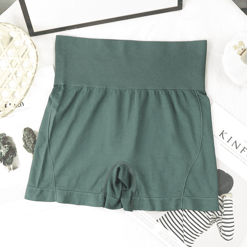 Freyr 3Pcs Women's Seamless High-Waist Tummy Control Panties, Lightweight Nylon Underwear