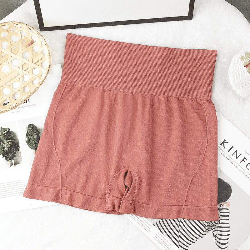 Freyr 3Pcs Women's Seamless High-Waist Tummy Control Panties, Lightweight Nylon Underwear