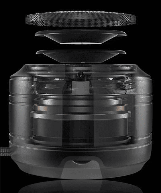 JC A2 Portable Bluetooth Speaker: Super Volume, Wireless, Metal, Call Mic