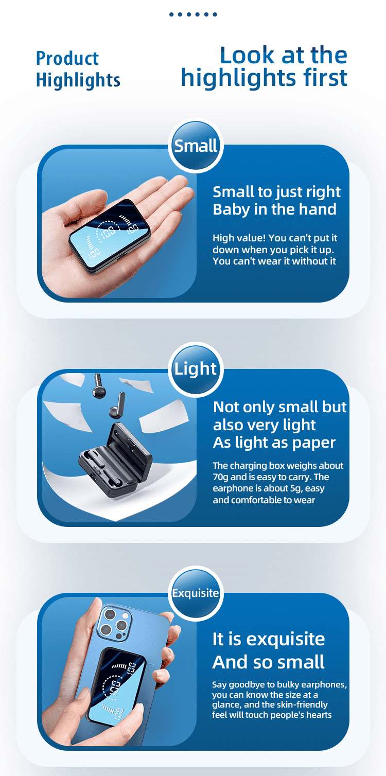 VEDO S20 Wireless TWS Bluetooth Earbuds: Digital Display, Sports, Waterproof, Touch Control