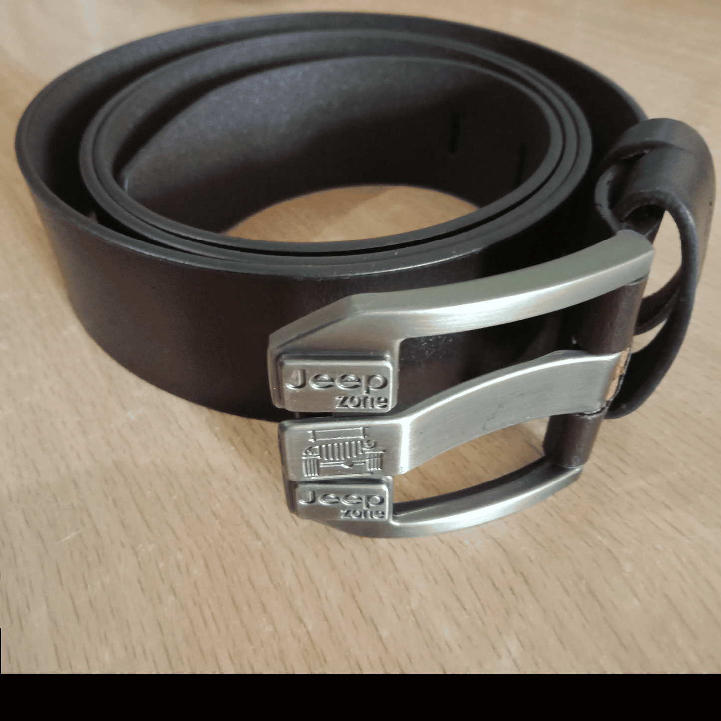 Stylish Men's PU Leather Belt, Black Buckle, Casual & Business Wear