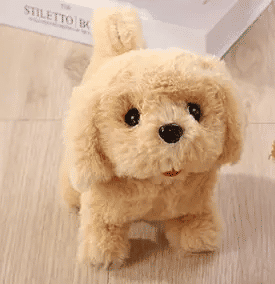 Kids Plush Walking Barking Retriever Puppy Electronic Interactive Pet Dog