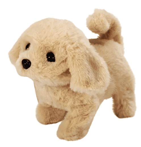 Kids Plush Walking Barking Retriever Puppy Electronic Interactive Pet Dog