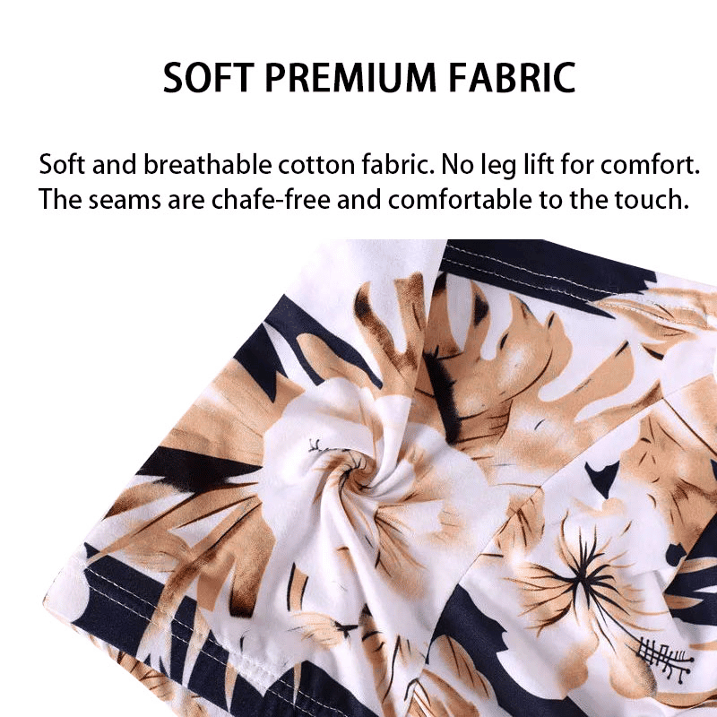 SXCHEN 4-Pack Men's Ultra-Soft Stretch Boxer Briefs | Breathable Plus Size Underwear