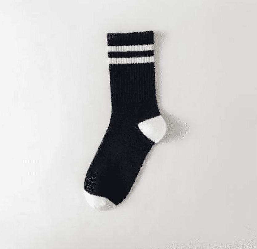 SXCHEN Unisex 5 Pairs Athletic Mid-Calf Socks - Trendy Sport & Casual