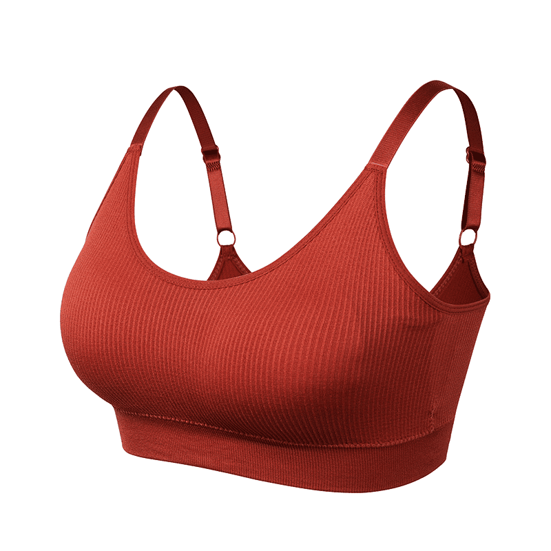 Comfortable Seamless Sports Bra Fitness Yoga Gym Crop Top for Women