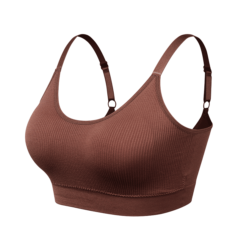 Comfortable Seamless Sports Bra Fitness Yoga Gym Crop Top for Women