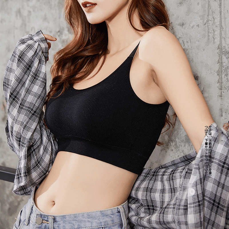 Comfortable Seamless Sports Bra Fitness Yoga Gym Crop Top for Women