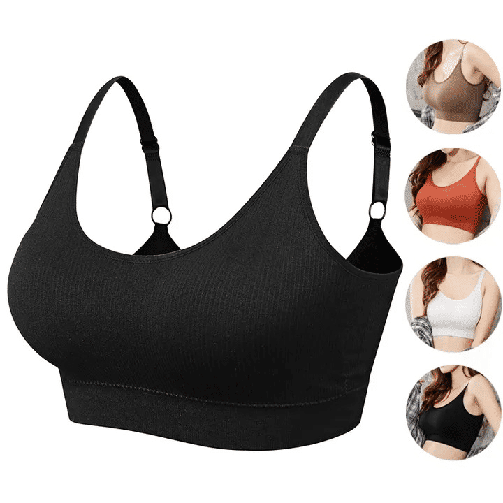 Comfortable Seamless Sports Bra Fitness Yoga Gym Crop Top for Women
