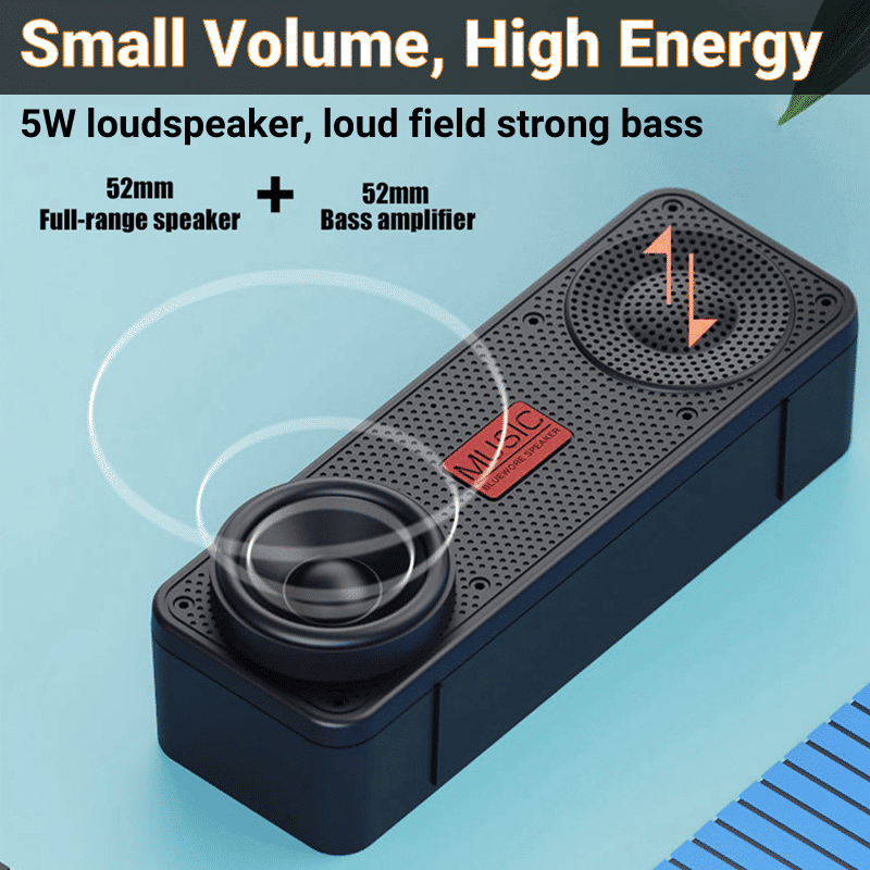 Portable Bluetooth Speaker HD Sound Quality Phone Wireless True Wireless Stereo Speaker