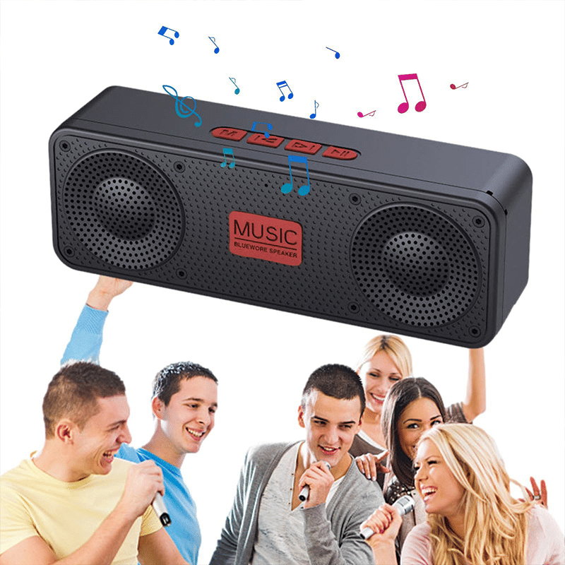 Portable Bluetooth Speaker HD Sound, True Wireless Stereo, Long Playtime