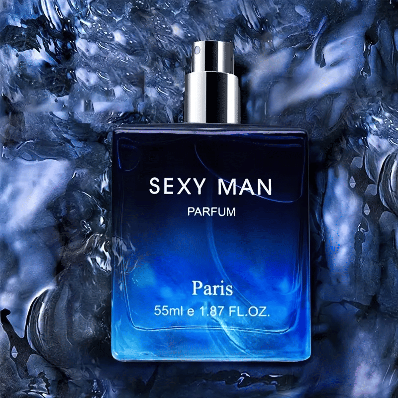 Generic Men's Cologne Spray Long-Lasting Fresh Fragrance 55ml Elegant Blue