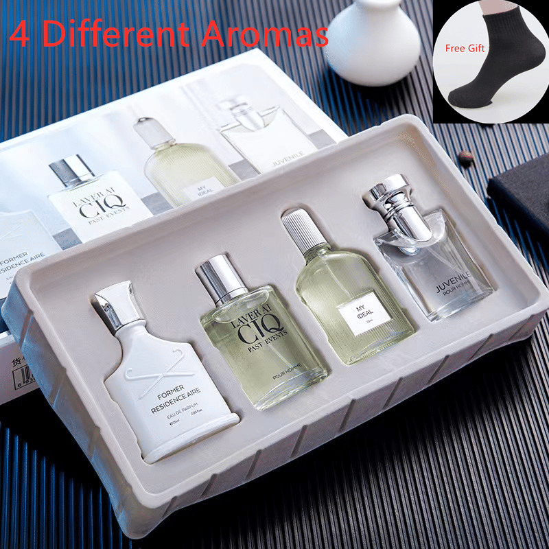 Generic Men's 4-Piece Perfume Gift Set Long Lasting Fragrances