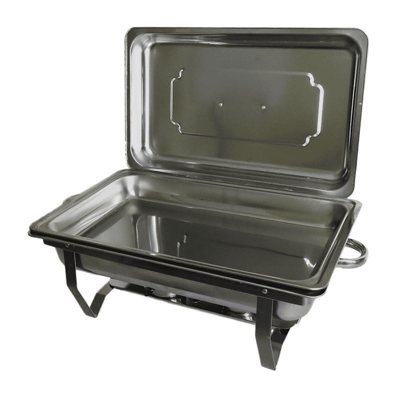 RASHNIK 11L RN-5901 Premium Stainless Steel Single Basin Chafing Dish Warmer
