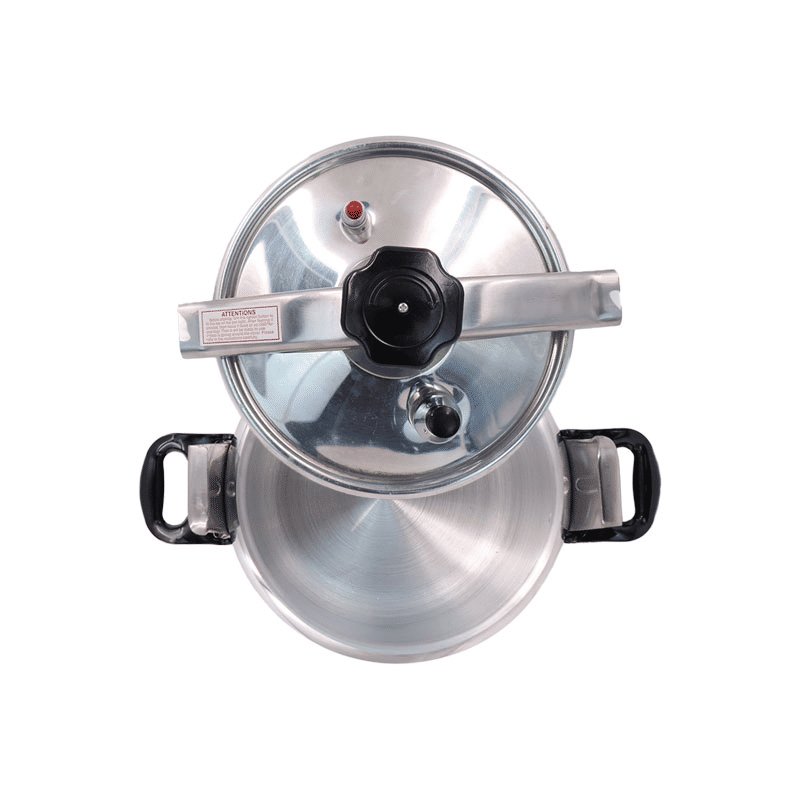 RASHNIK Versatile Aluminum Pressure Cooker & Rice Cooker, Multiple Sizes 5-11L