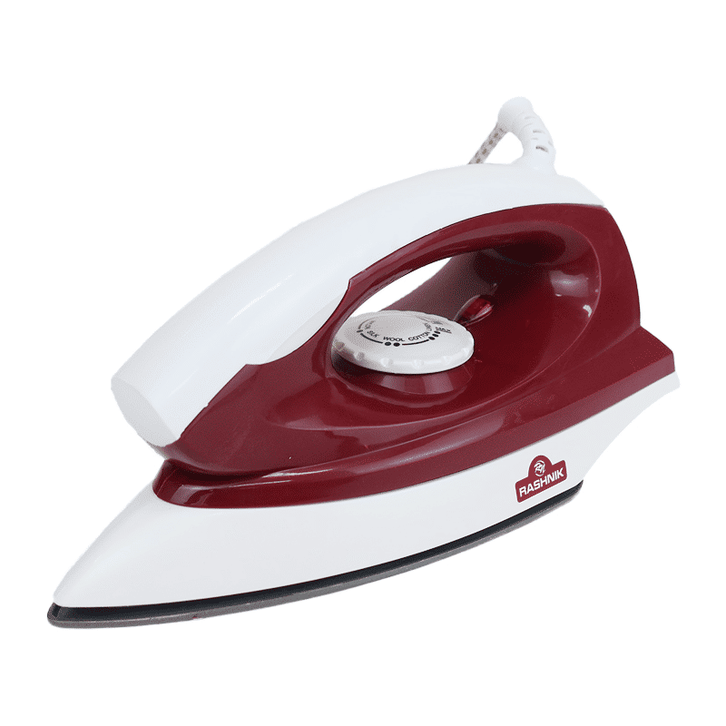 Rashnik RN-702 1200W Electric Dry Iron with Adjustable Thermostat Control - Purple