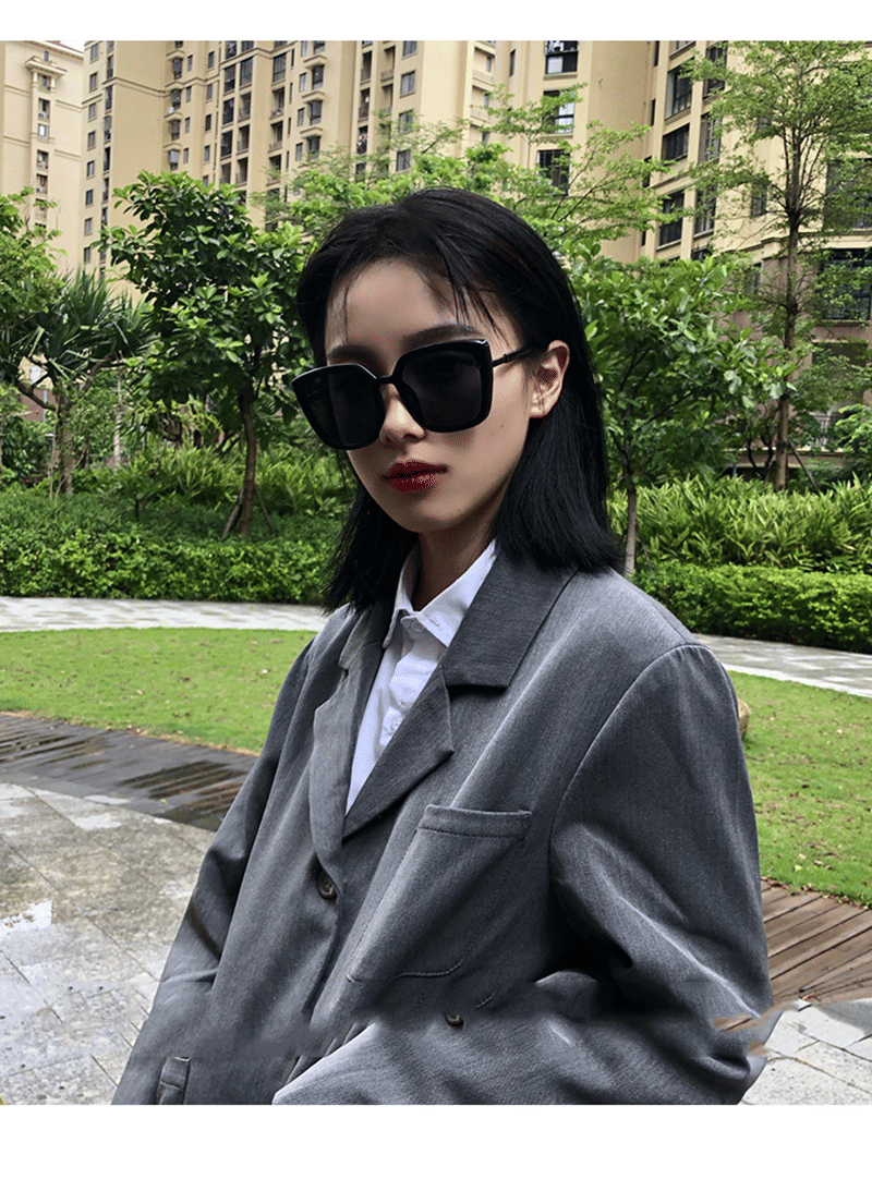 Luxury Square Cat Eye UV400 Sunglasses for Men and Women - Fashion Eyewear