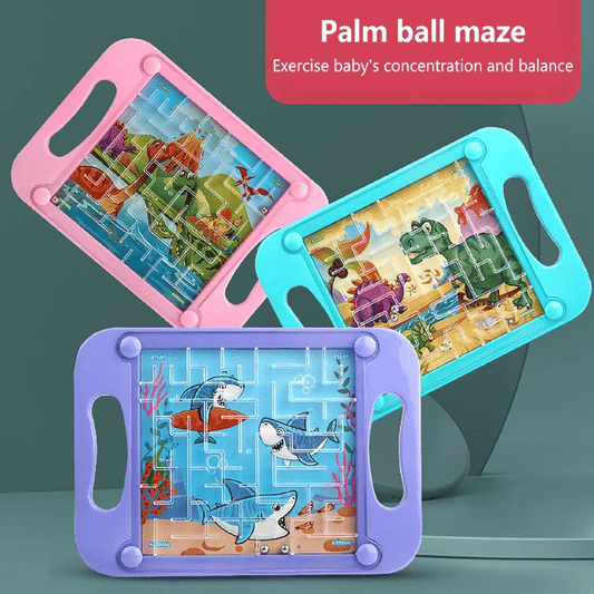 Generic Gravity Balance 3D Maze Ball Montessori Puzzle Toy Mini