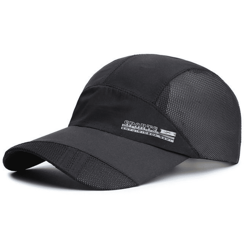 Breathable Mesh Quick-Dry Sun Protection Baseball Cap for Outdoor Sports
