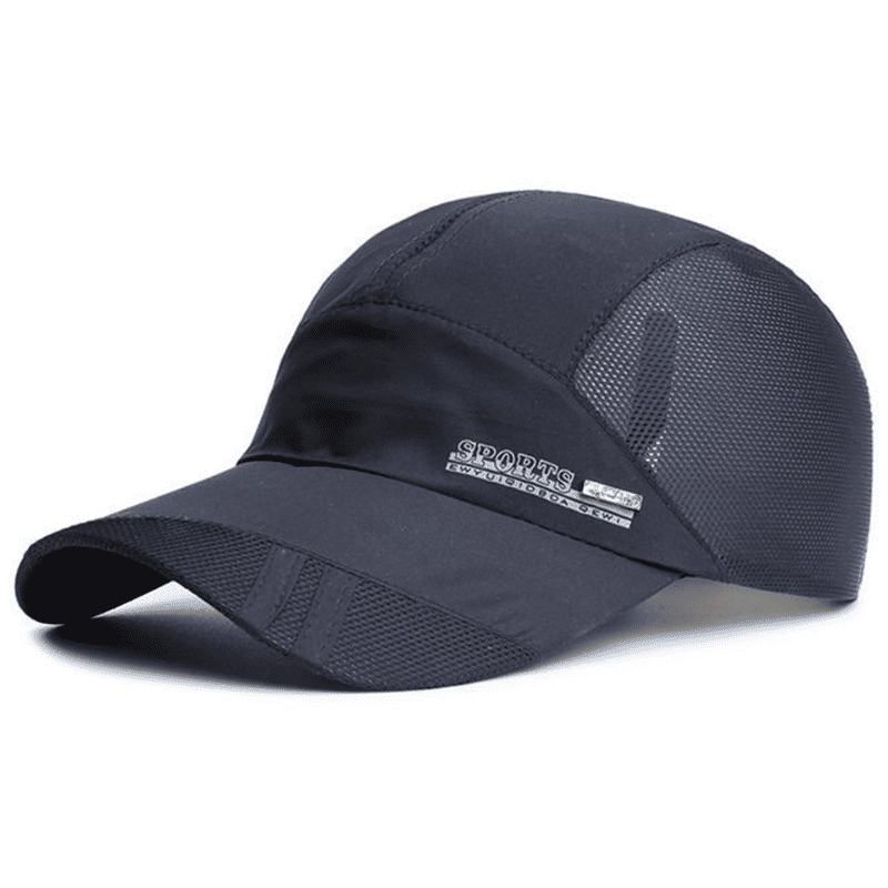 Breathable Mesh Quick-Dry Sun Protection Baseball Cap for Outdoor Sports
