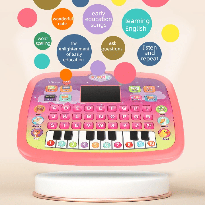 Generic Kids' Electronic Learning Tablet with LED Screen Educational Toy