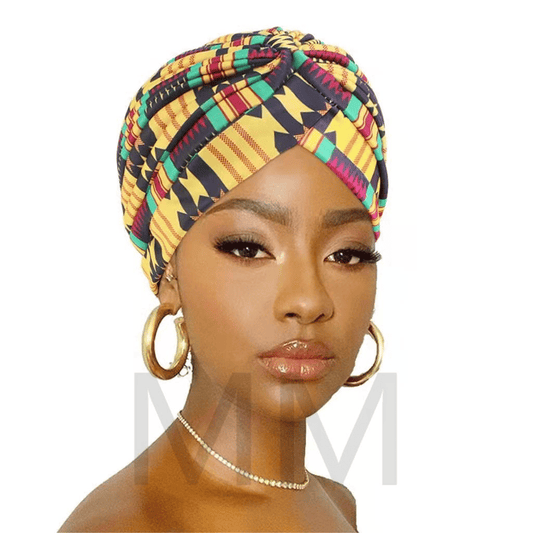 Luxurious Satin Silk Turban Nightcap: Fashionable Headwear for Hair Protection & Yoga