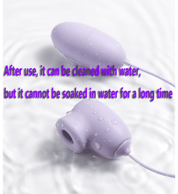 Premium USB Rechargeable Vibrating Egg Massager Set with Suction for Women