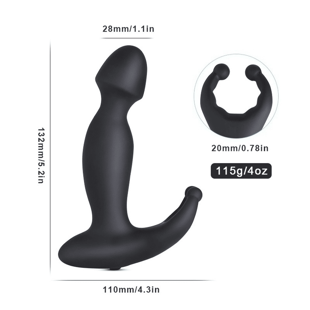 Unisex G-Point Prostate Massager: Advanced Stimulation, Anal Obstruction, Adult Toy