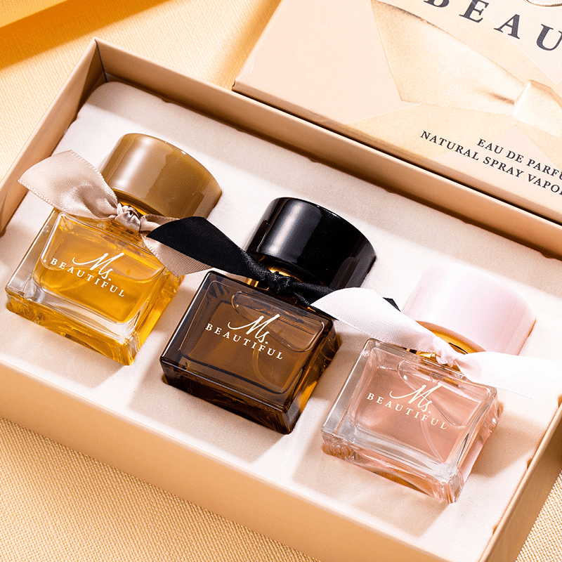 3 PCS Women's Long-Lasting Floral Fragrance Perfume Gift Set 30ml