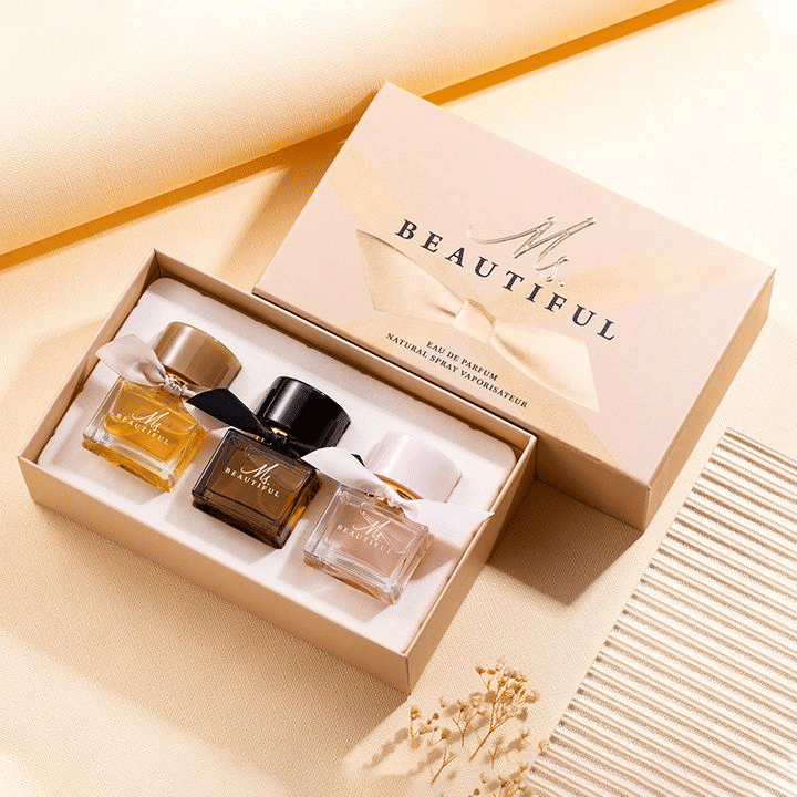 3 PCS Women's Long-Lasting Floral Fragrance Perfume Gift Set 30ml
